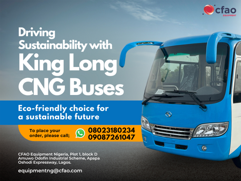 Driving sustainability with KING LONG CNG Buses